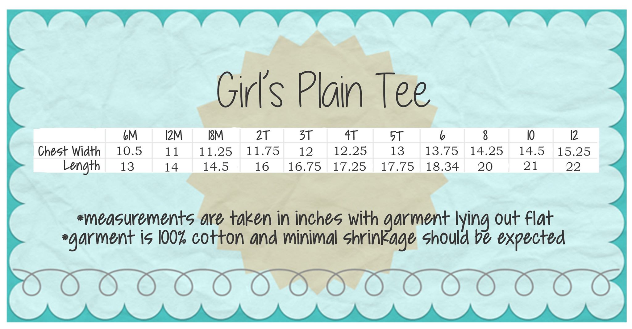 Blank Girl\'s Long Sleeve Plain Tee (No Ruffle)